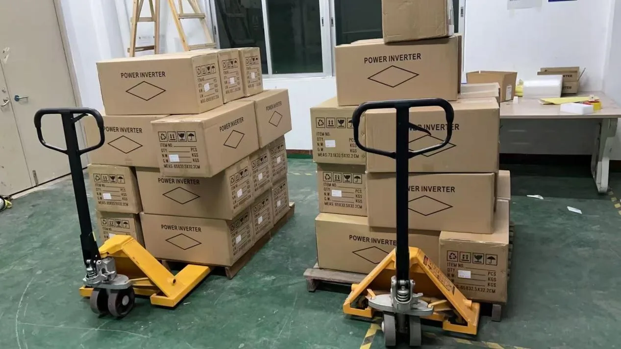 Import & Shipping practical scene
