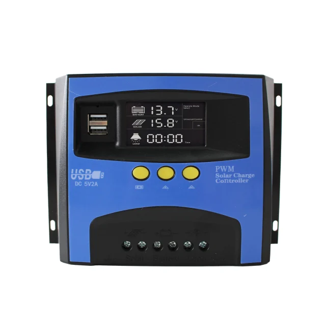 SDB-24V Series 40A–60A PWM Solar Charge Controller - Gerixi solar charge controller
