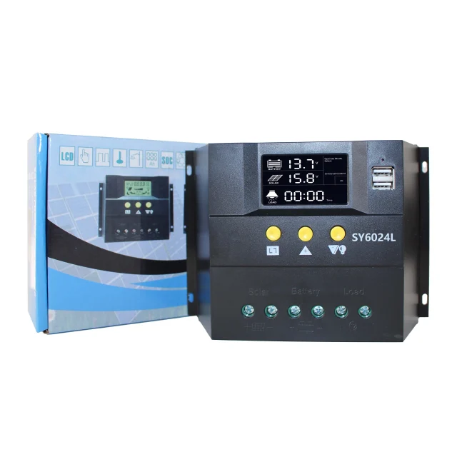 SYL-24V Series 40A–60A PWM Solar Charge Controller - Gerixi solar charge controller